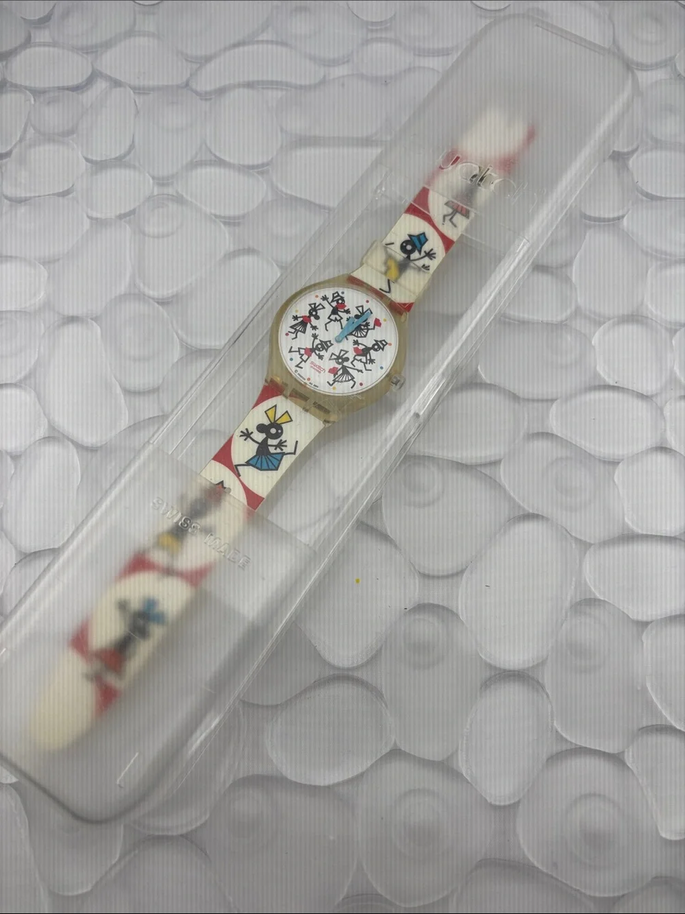 Swatch Watch - STGK104 - TIME FOR A KISS - Club Special 2004